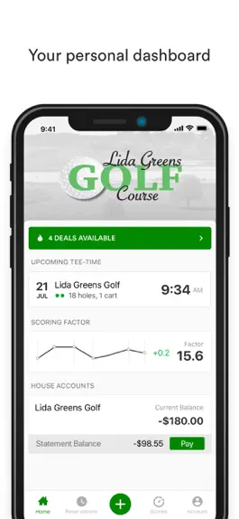 Game screenshot Lida Greens Golf apk