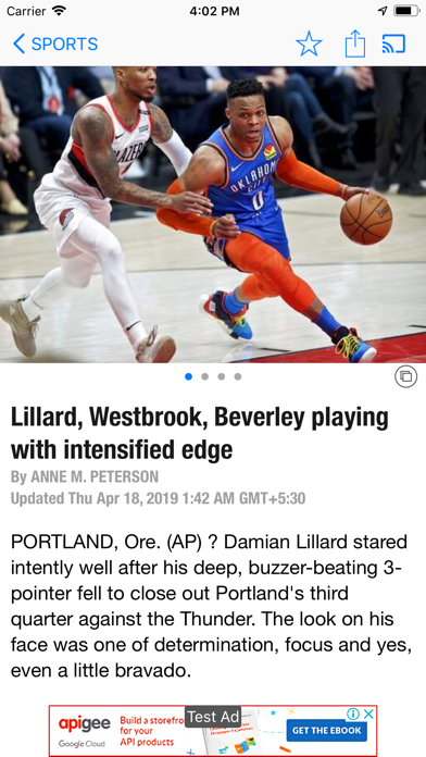 Coeur d'Alene Press Screenshot