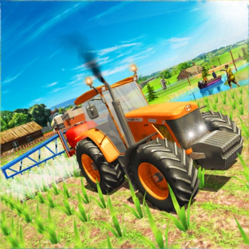 Modern Farming 3D icon
