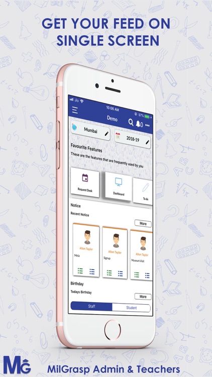 Milgrasp Admin & Teachers