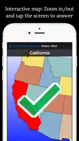 Game screenshot United States Map Quiz Edu Ed. apk