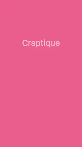 Game screenshot Craptique - Share,Express,Ask mod apk