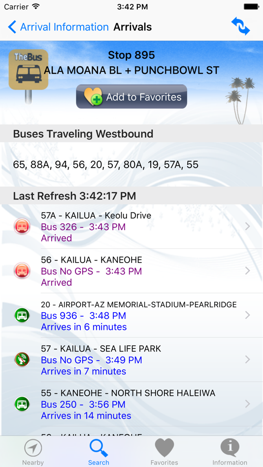 #4. DaBus2 - The Oahu Bus App (iOS) بواسطة: City and County of Honolulu