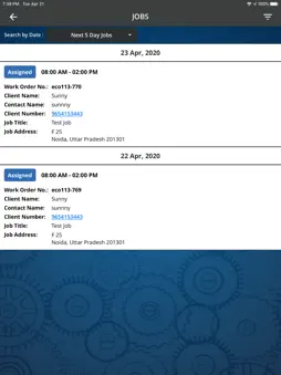 Work Force Tracker FSM screenshot 7