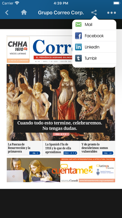 Screenshot #3 pour Correo