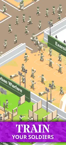 Game screenshot Idle Army Base: Tycoon Game apk