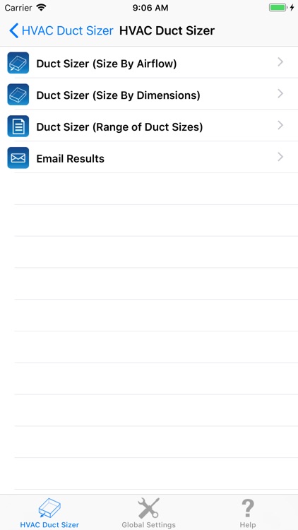 ASHRAE HVAC Duct Sizer