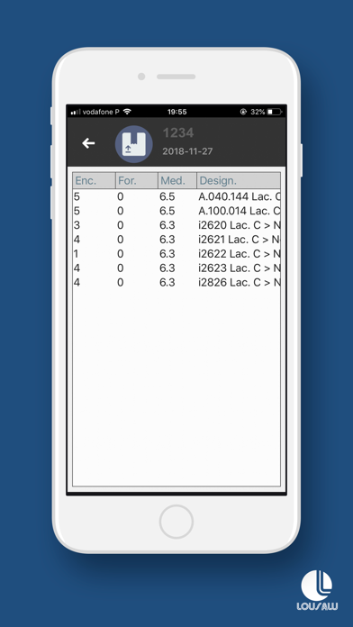 Lousalu Clientes screenshot