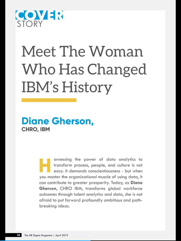 The HR Digest iPad screenshot
