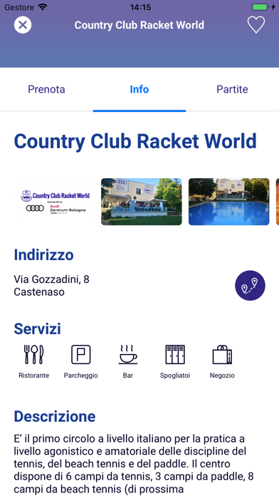 Country Club Racket World screenshot 3