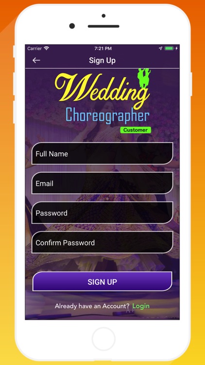 Wedding Choreographer Customer