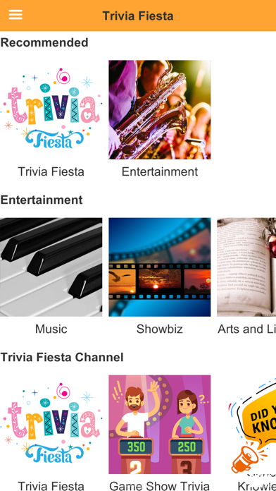 Screenshot #1 pour Trivia Fiesta