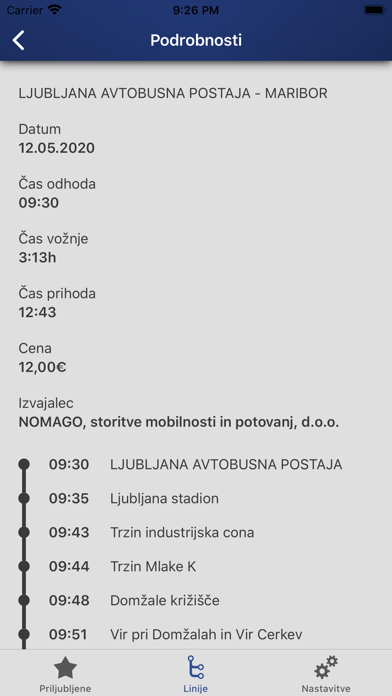 Slovenija Bus screenshot 3