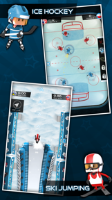 Flick Champions Winter Sports screenshot