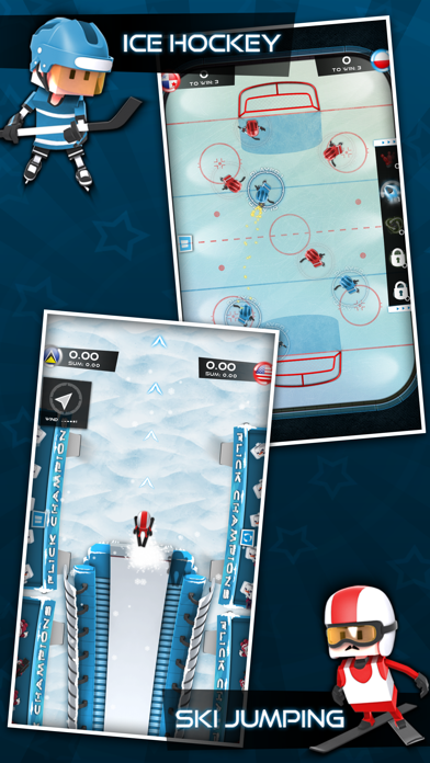 Flick Champions Winter Sports Screenshot