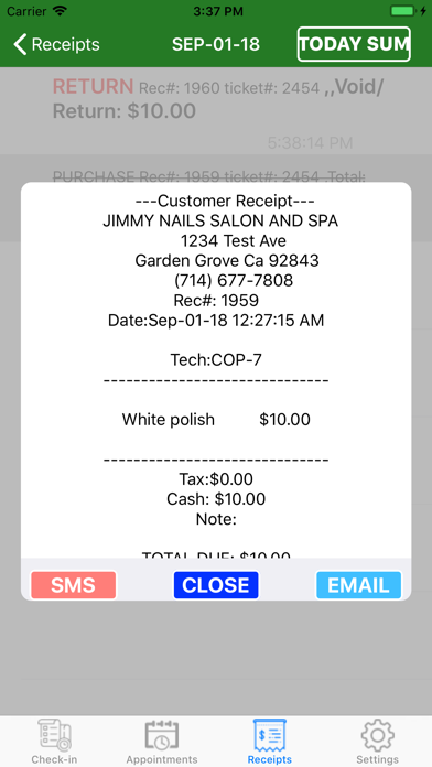 NailsData Screenshot