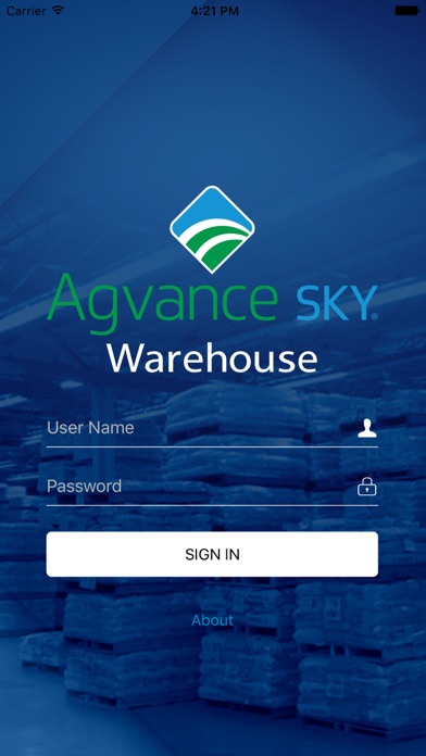 Agvance Warehouse Screenshot