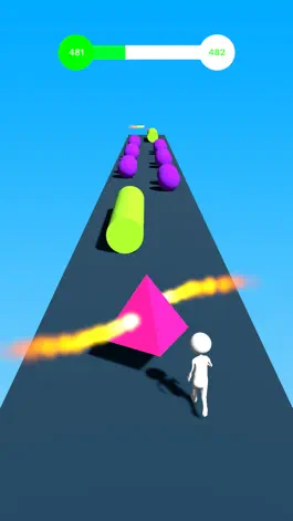 Game screenshot Color Run - Stickman Dance 3D mod apk