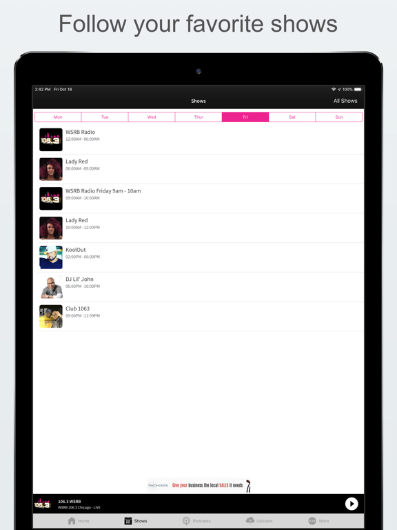 Screenshot #6 pour SOUL 106.3 WSRB