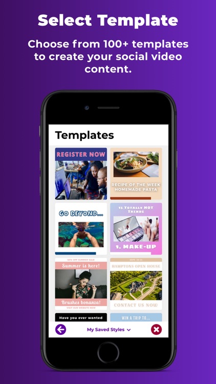 Veme.ly: Captions to Videos
