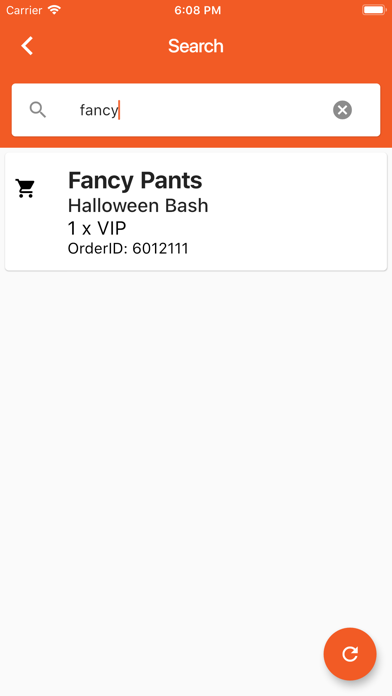 BAMM Tickets Screenshot