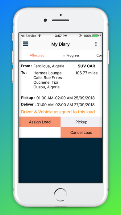 Parcel Exchange Screenshot