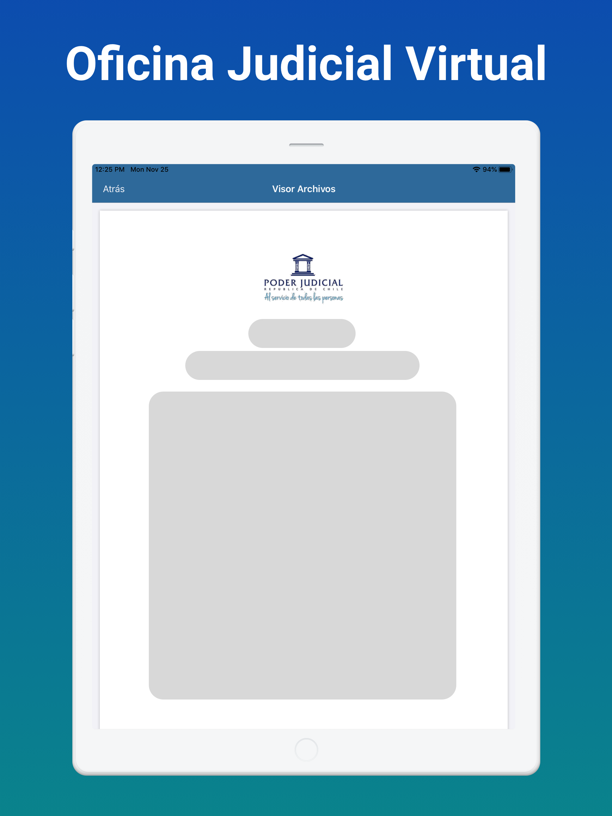 Oficina Judicial Virtual