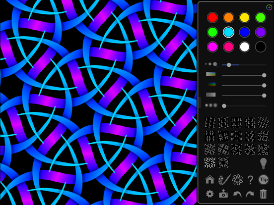 iOrnament: draw mandala & art iPad app afbeelding 2