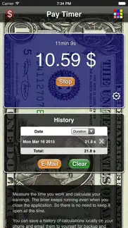 pay timer iphone screenshot 1