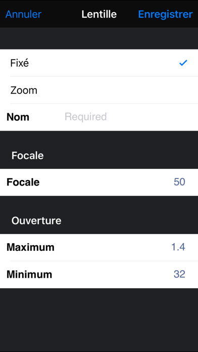 Screenshot #3 pour Outils de terrain (DoF)