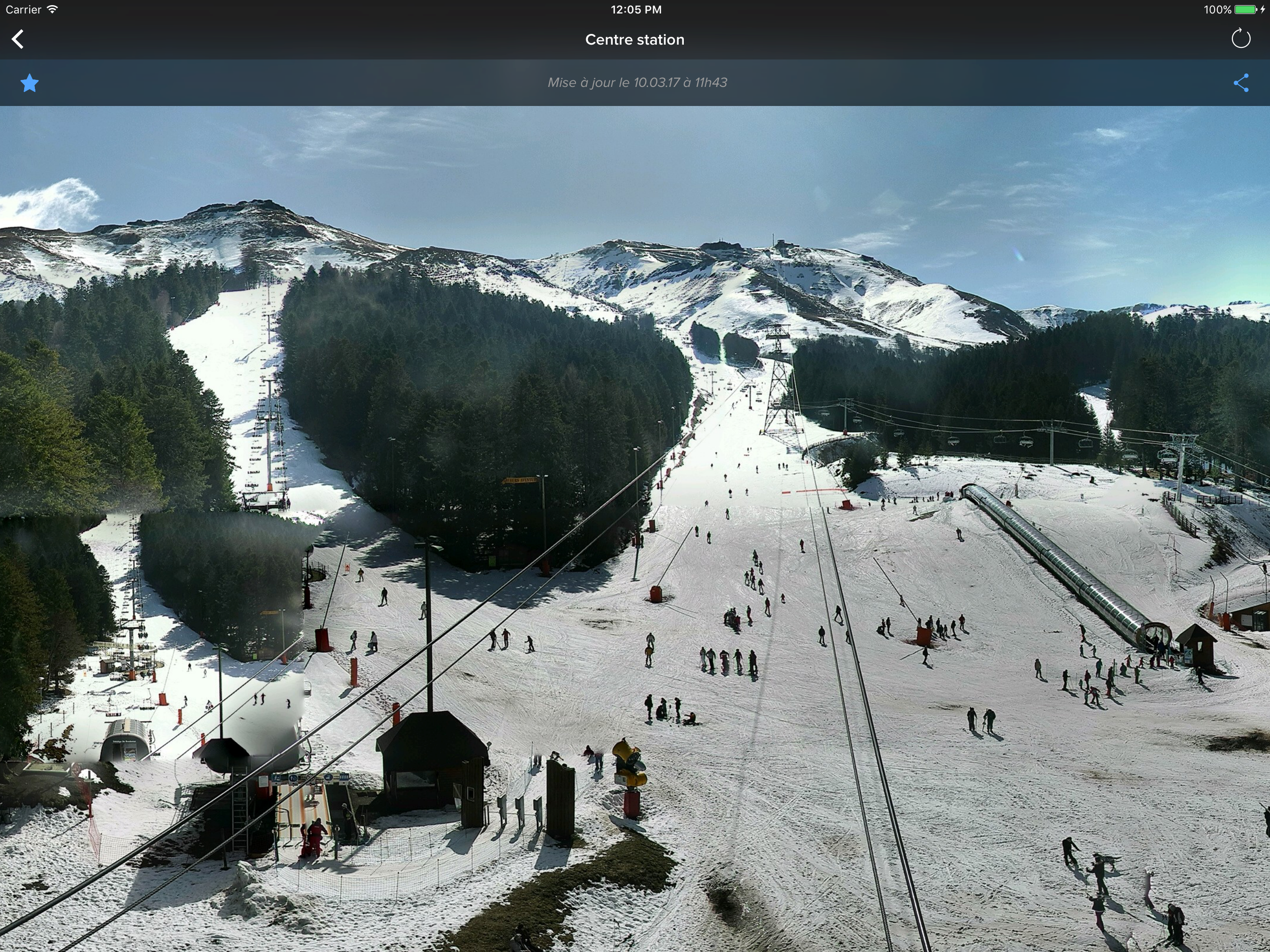 Auvergne Webcams