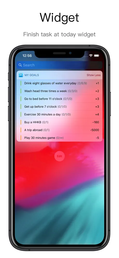 My Goals - Habit  training