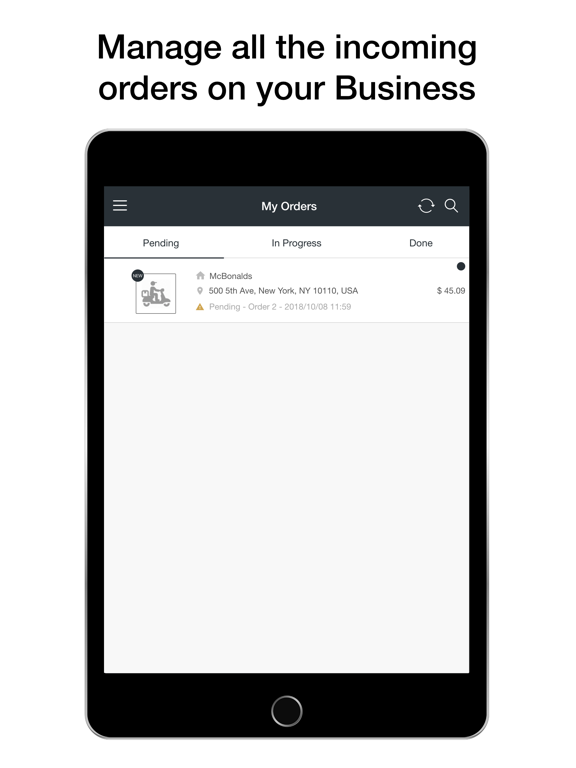Screenshot #4 pour Grab N Grub Vendor App