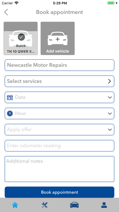 Newcastle Motor Repairs Screenshot