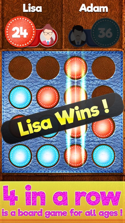 4 in a Row Puzzle Connect Game screenshot-4