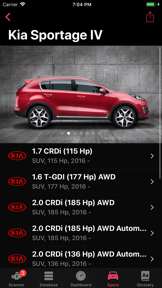 KIA OBD App screenshot