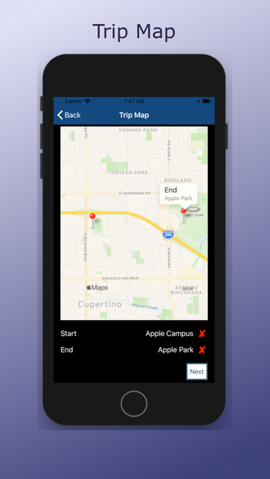 TrackMiles - Mileage tracker Screenshot