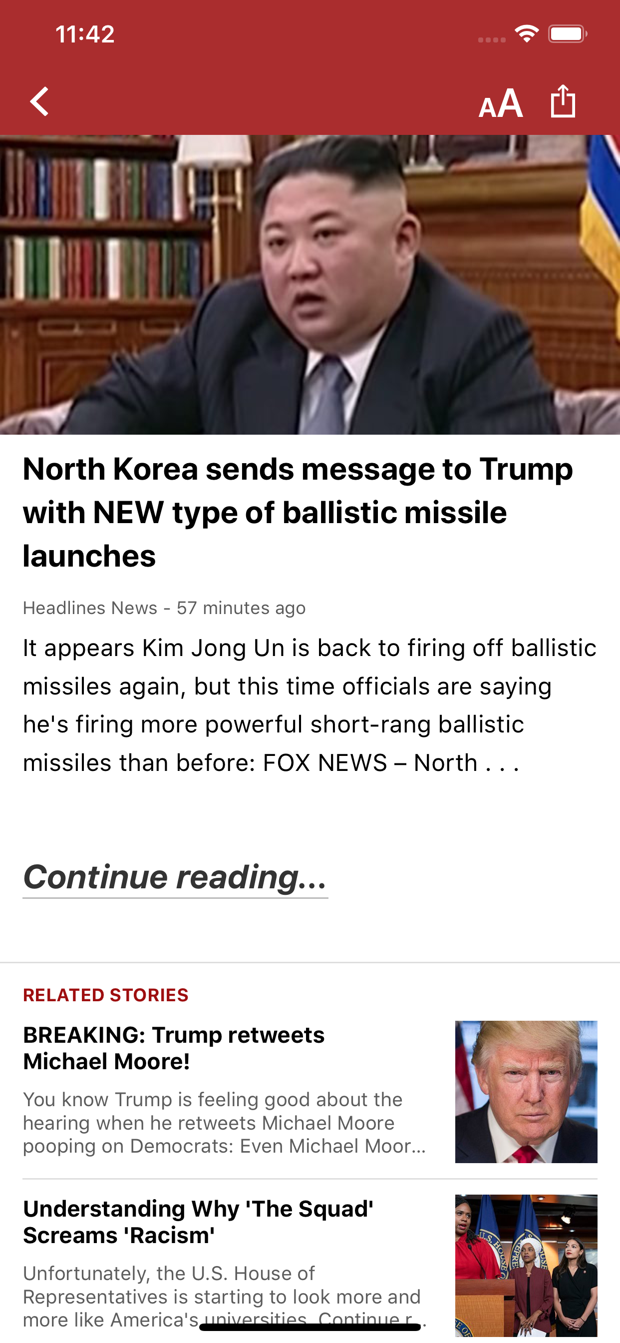 CNR: Conservative News Reader