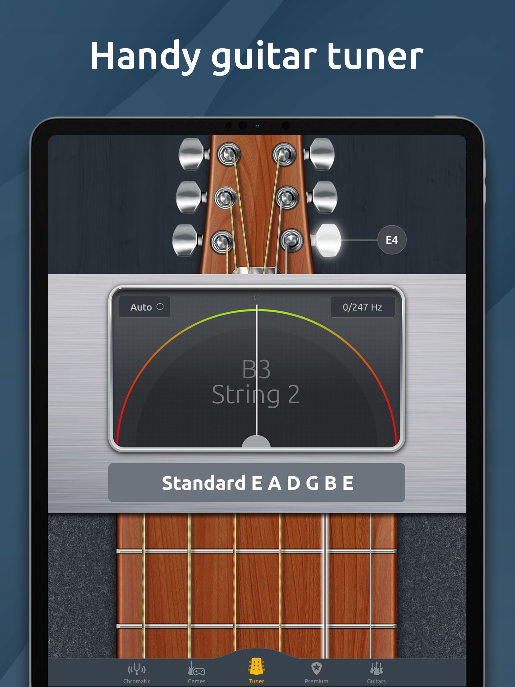Guitar Tuner - Ukulele & Bass