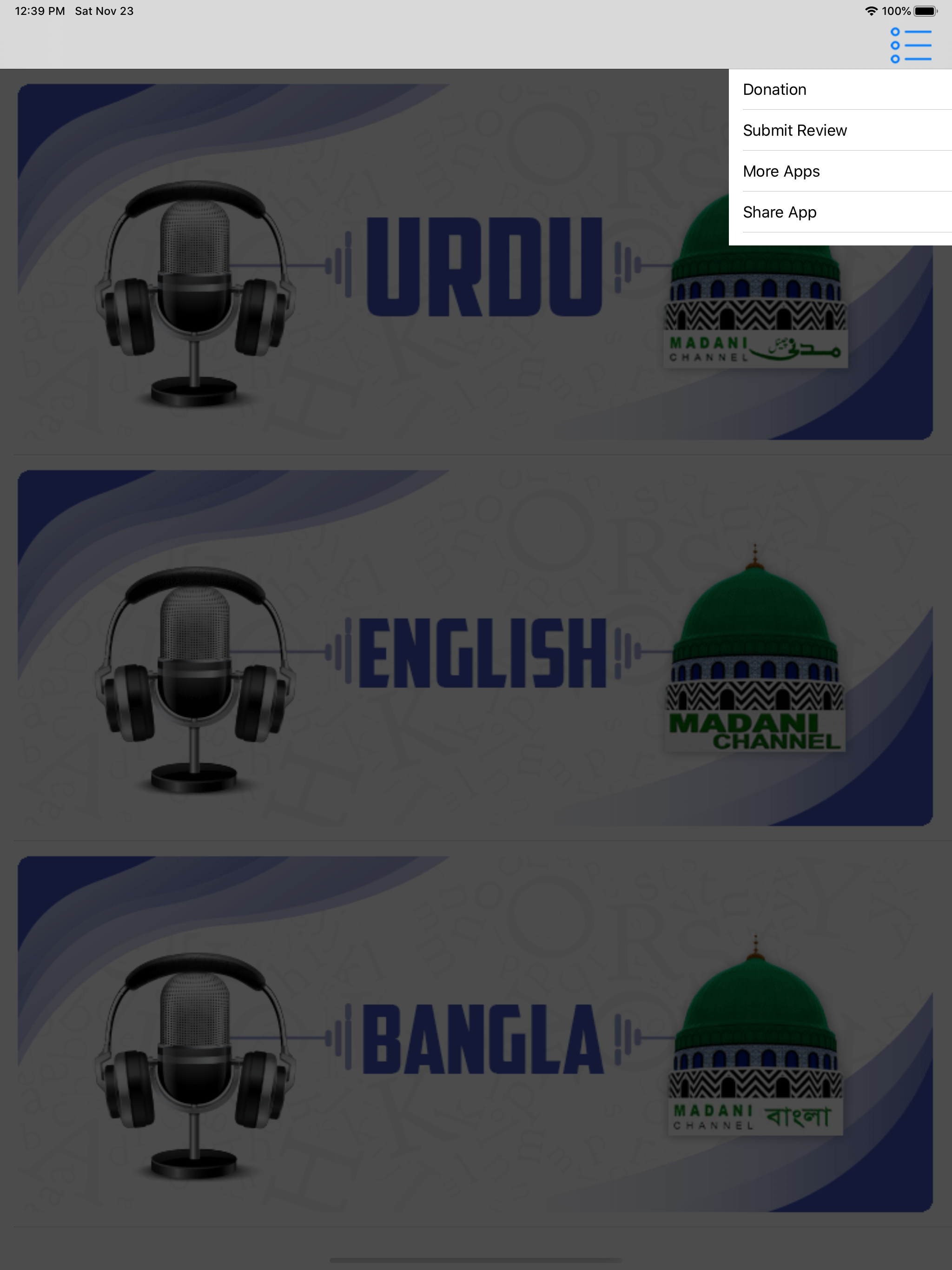Madani Channel Radio
