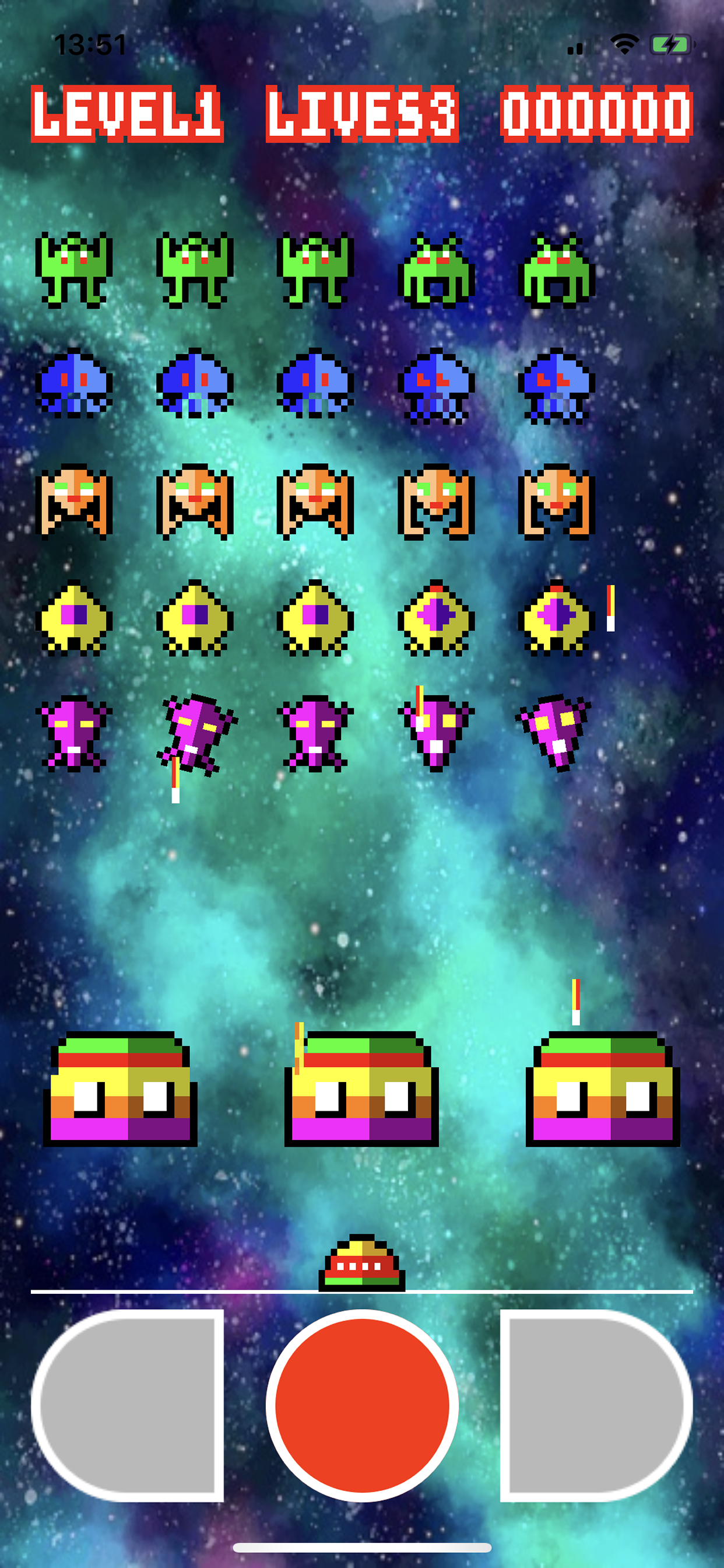 Retro Invaders screenshot 4