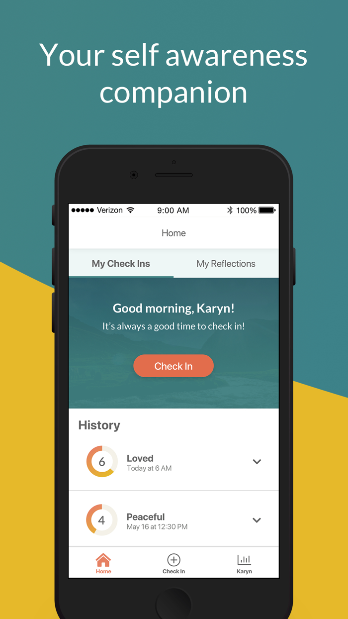 CheckingIn for Self Awareness