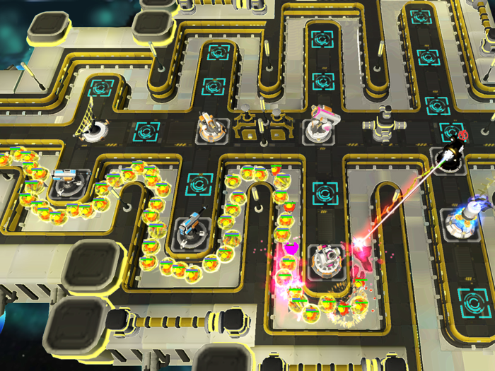 Module TD Tower Defense Sci-Fi