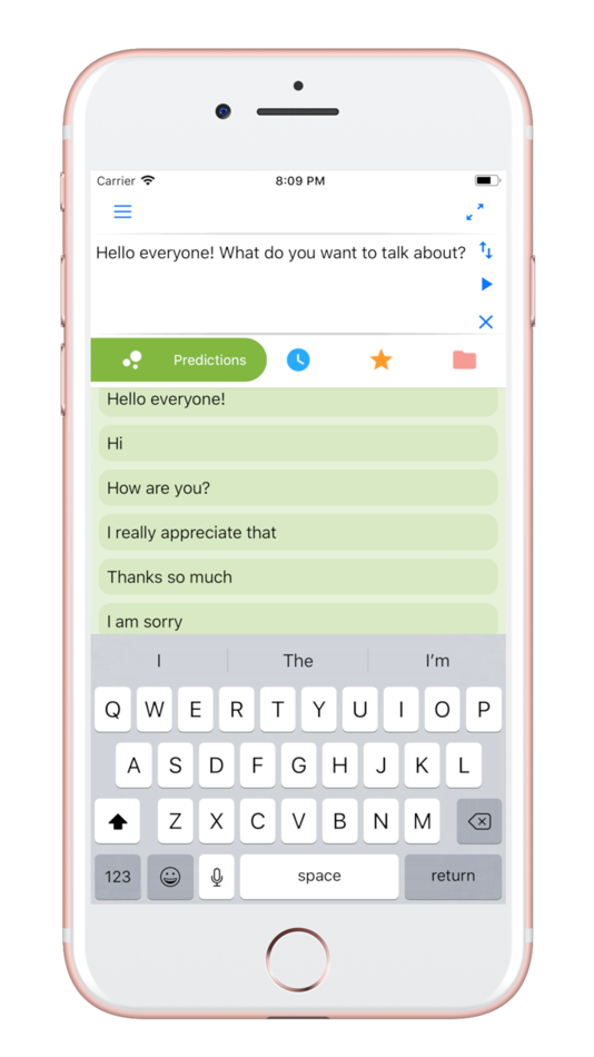 #1. Speaxt - Text To Speech AAC (iOS) بواسطة: Kobe Hadash