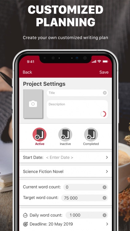 Word Keeper: Writing Tracker screenshot-5