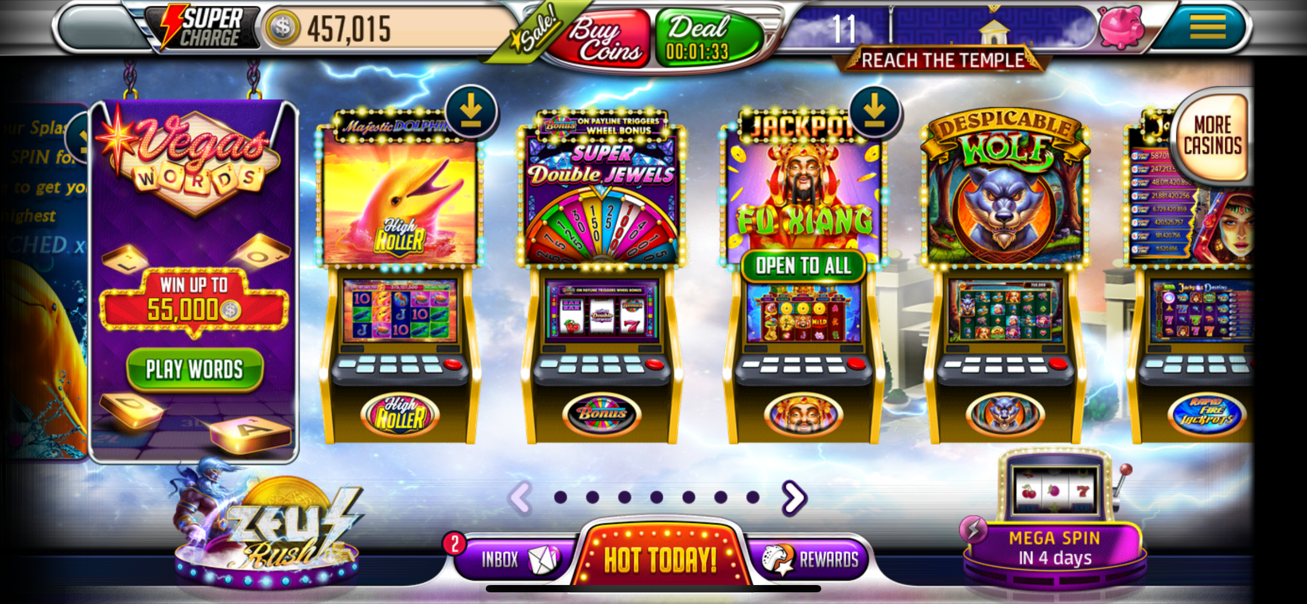 Vegas Downtown Slots & Words