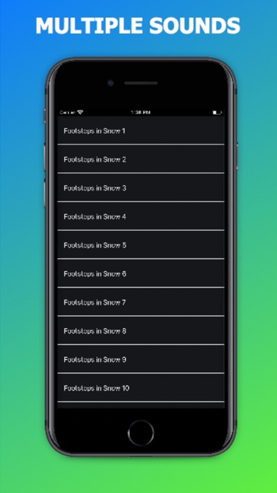 Screenshot #2 pour Footstep Sounds in Snow