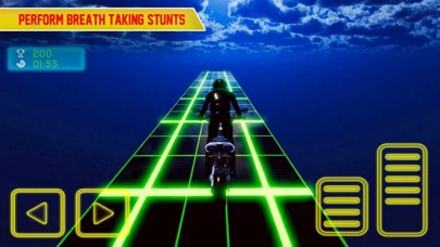 Crazy Bike In Light Tracks screenshot 3