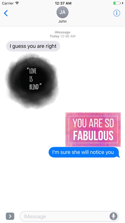 Watercolor Quotes Stickers screenshot-3
