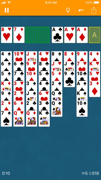 フリーセル (FreeCell)のおすすめ画像4